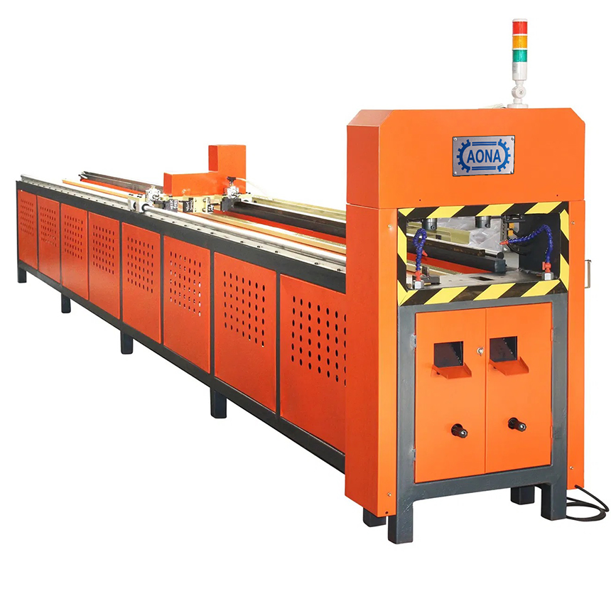 Macchina punzonatrice per tubi in acciaio CNC completamente automatica