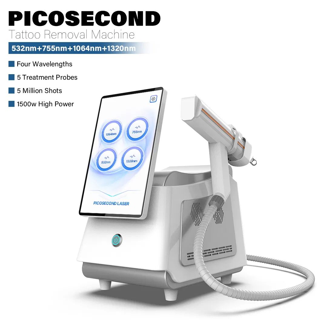 5 Sonde Laser ND YAG Q-Switched Picosecond per Clinica