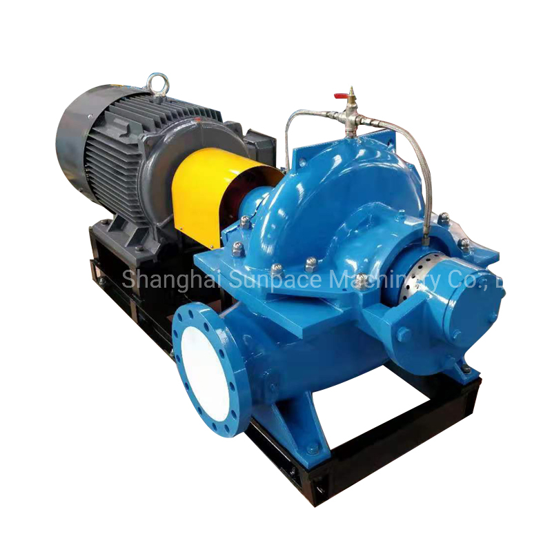 Pompa Centrifuga per Acqua a Cassa Assiale Divisibile a Doppia Aspirazione a Singolo Stadio ad Alta Efficienza