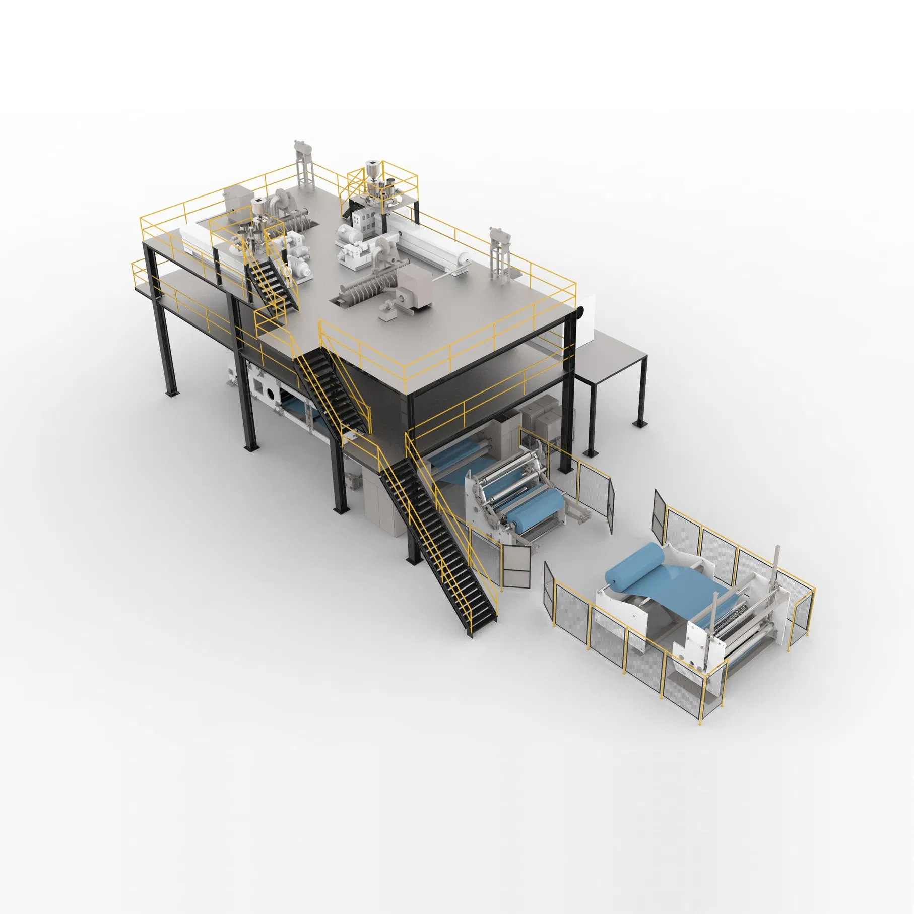 Double S PP Spunbonded Nonwoven Production Line