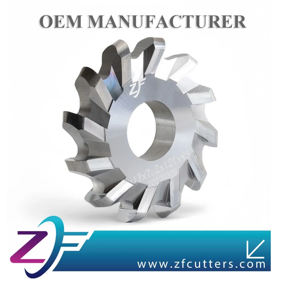 Tungsten Carbide Convex Milling Cutters for Cutting Aluminium Plastic Titanium Stainless Steel Bulk Order Round Over Bit U-Groove Corner Rounding Custom Cutter