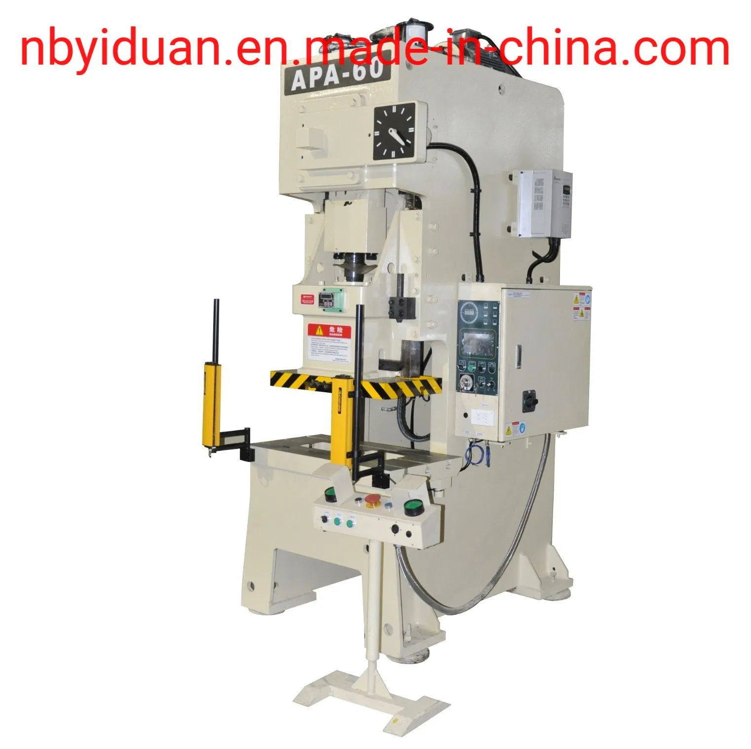 APA-80H High Precision Punching C Frame Single Crank Stamping Power Press Machine