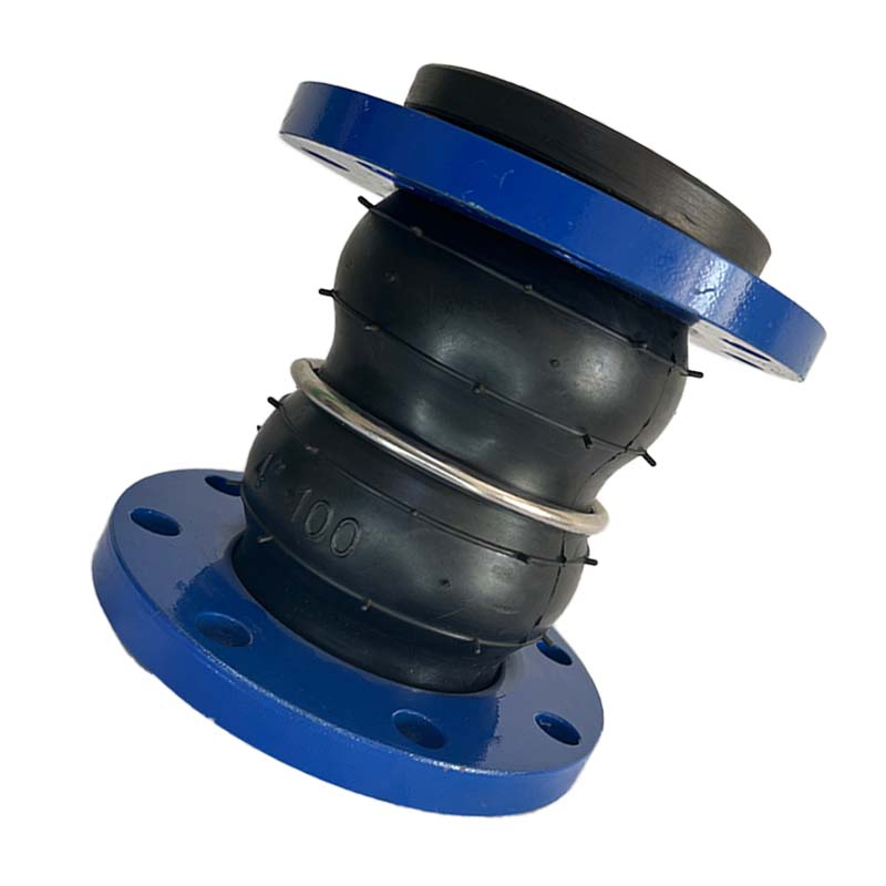 High Quality Flanged Double Spheres Rubber Expansion Joint