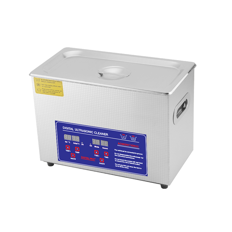 Stainless Steel Ultrasonic Cleaner with Digital Control, Heating and Timer for Dental Lab