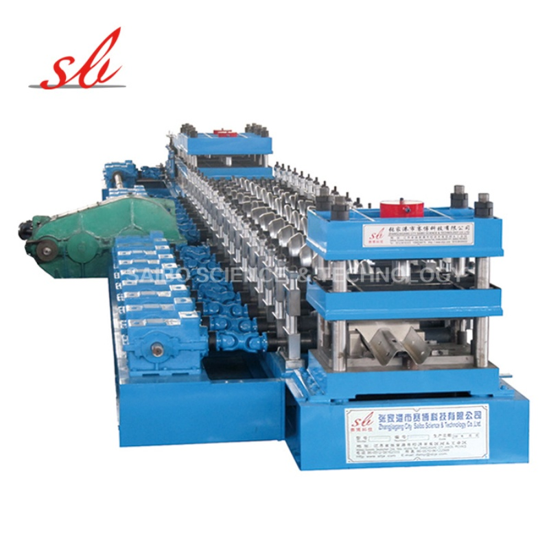 Highway Guardrail W Beam Guard Rail Traffic Crash Barrier Cold Roll Forming Machine