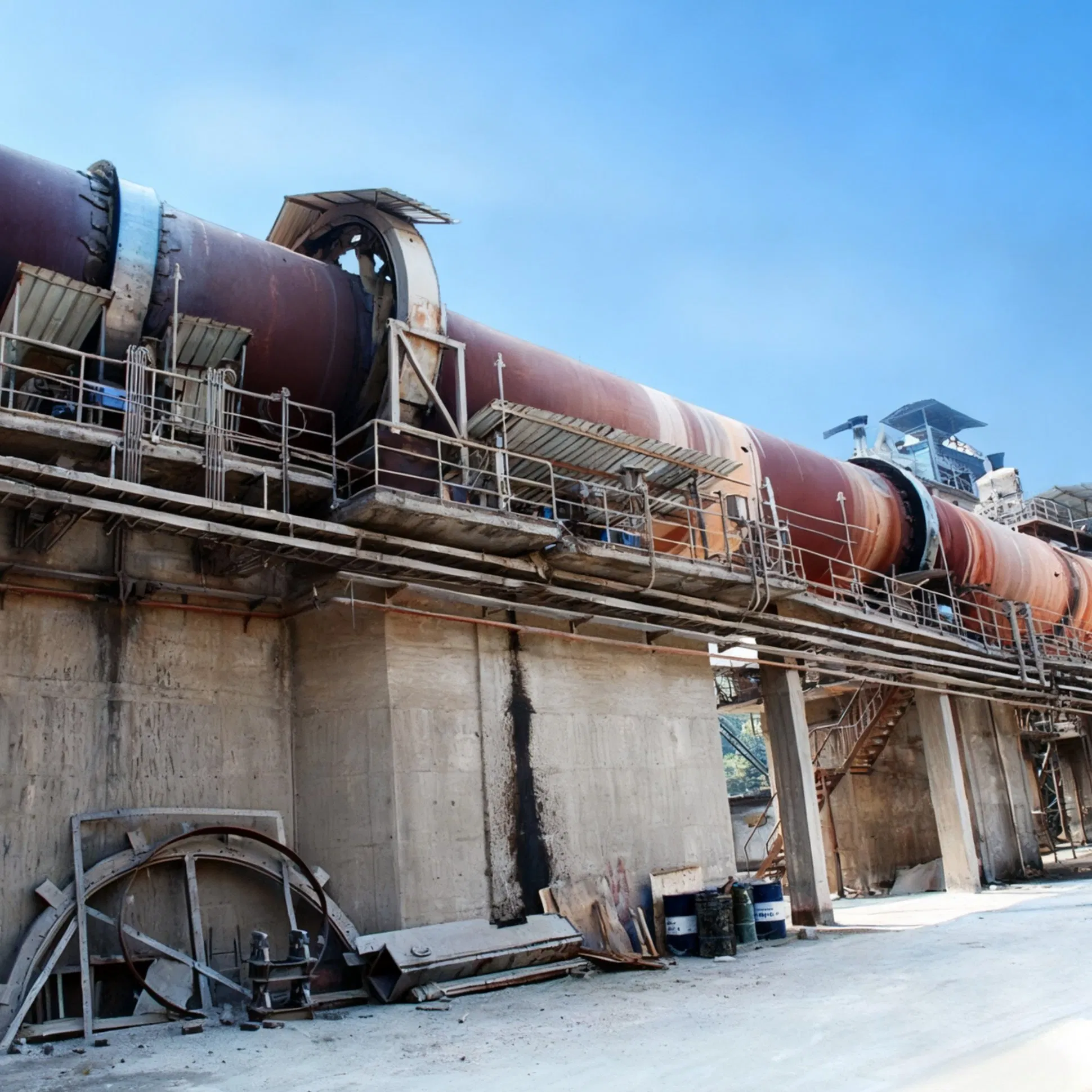 High Capacity Rotary Kiln 600~700t/D Rotary Kiln System for Cement Plant Clinker Production Line