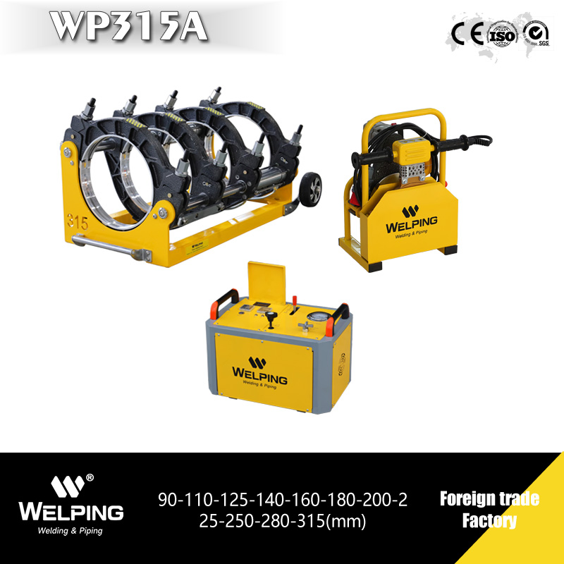 315mm HDPE Pipe Welding Machine, HDPE Pipe Fitting Welding Machine, Butt Fusion Welding Machine, Plastic Pipe Butt Fusion Welding Machine