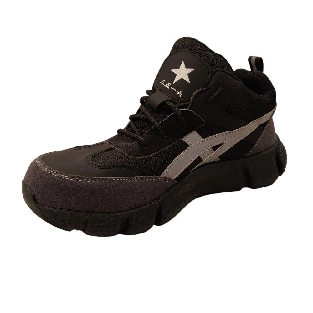 Wolf Warrior 59 Anti-Smash Anti-Pierce Suede Sicherheitsschuhe