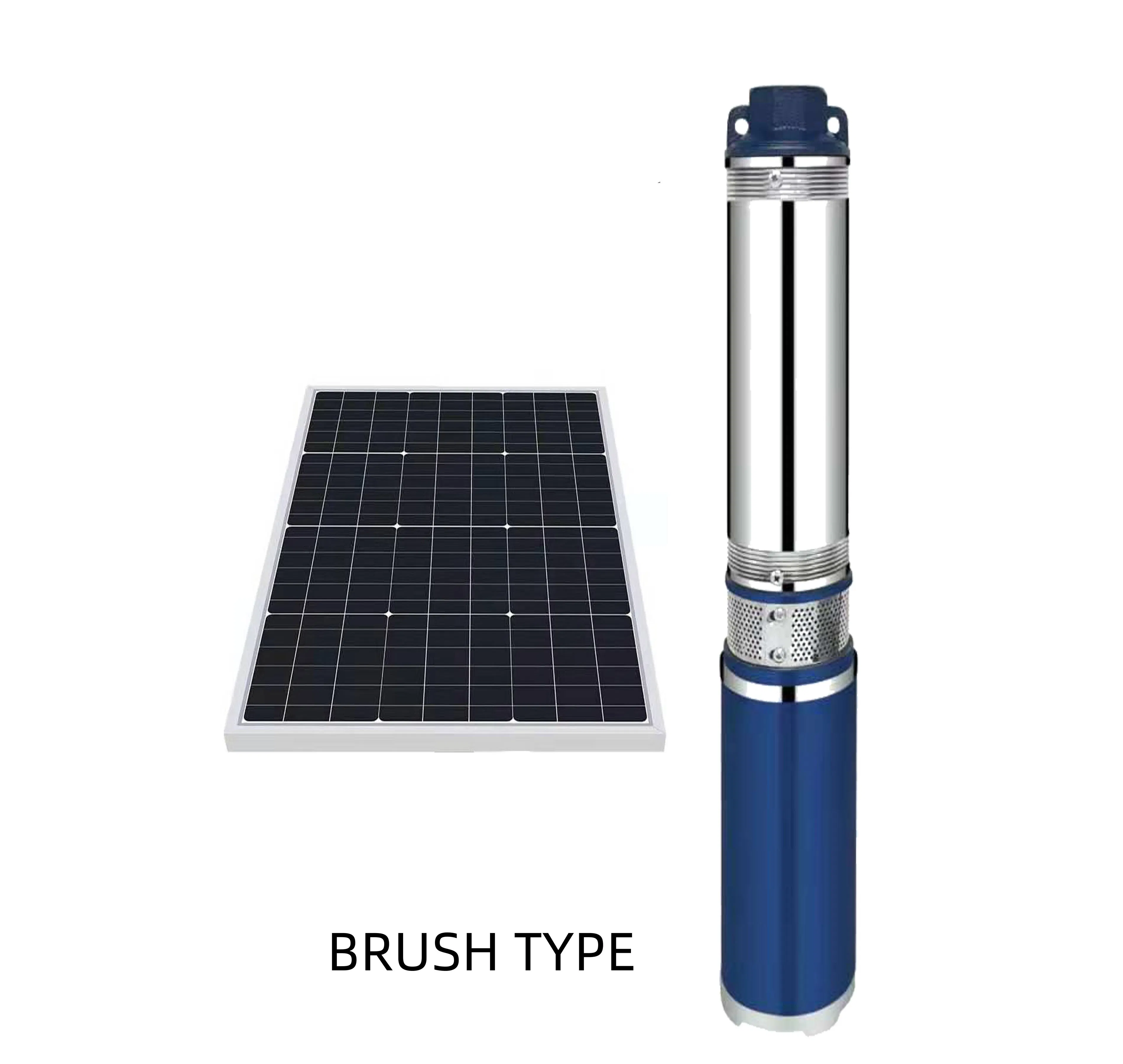 48V DC Bürsten-Tauchpumpe für Solaranwendungen mit Kunststofflaufrad (400W)