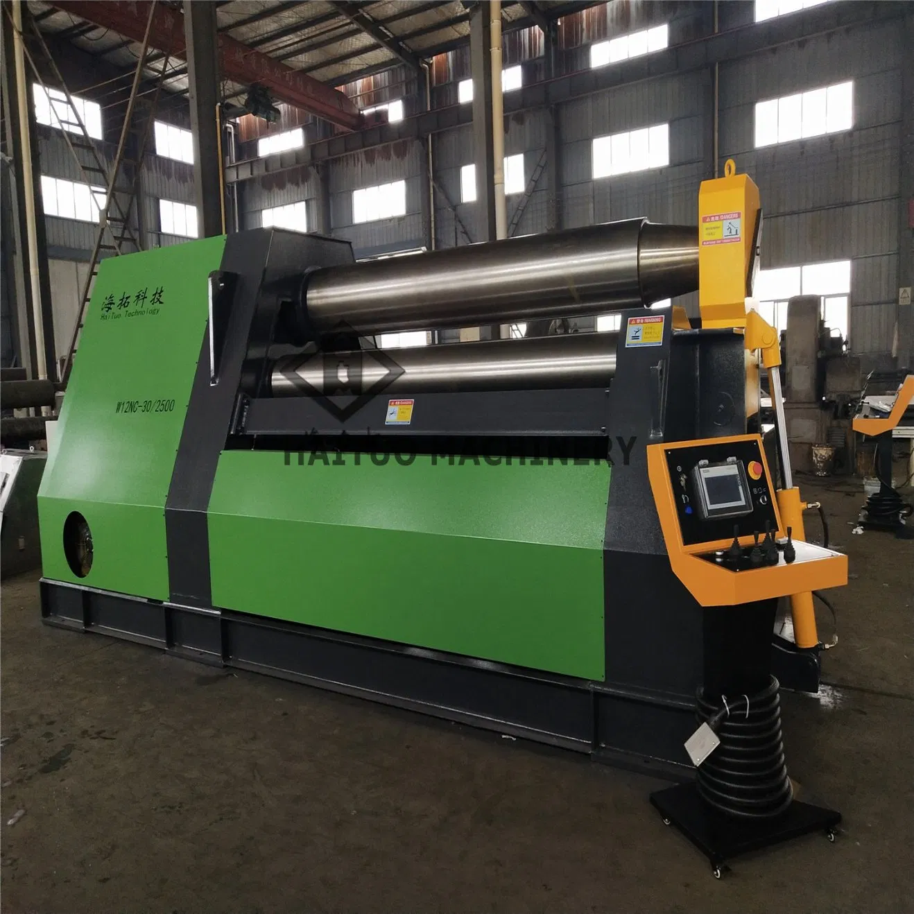 4 Rolls Hydraulic Sheet Metal Bending Rolling Machine