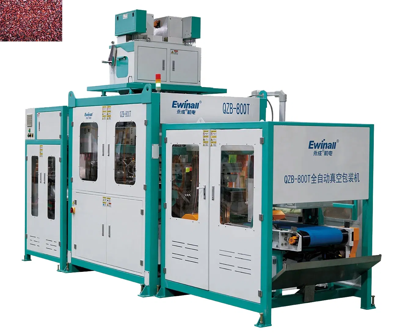 QZB-800T Multifunktionale automatische Vakuum-Effizienz-Verpackungsmaschine für fünf Getreidesorten