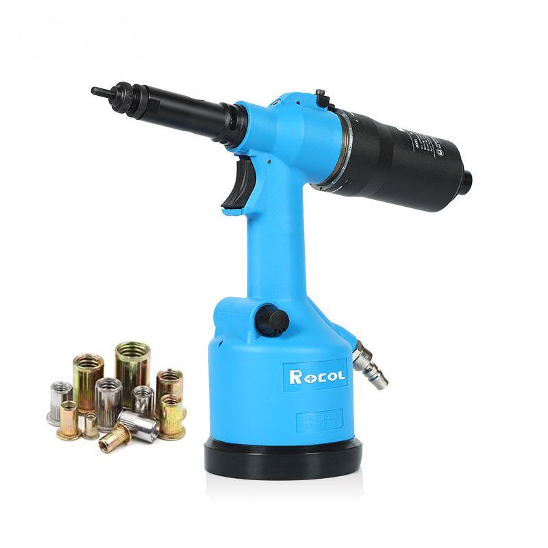 RL-5312 Air Riveting Tool Pneumatic Rivet Nut Gun High Efficiency Large Pulling Force Suitable for M3-M12 Nuts