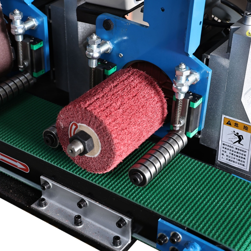 High Performance 150-Type Three Station Polishing Machine with Custom Plate Abrasion