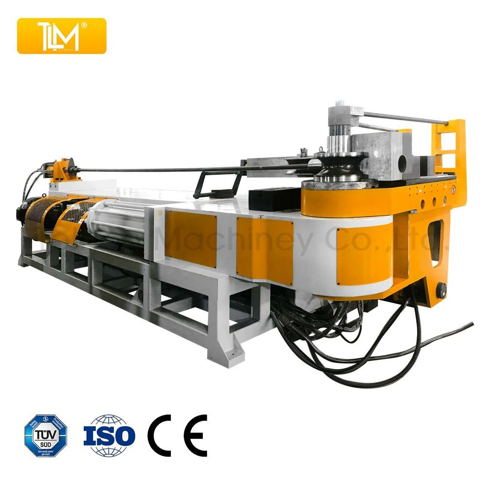 DW115NC Hydraulic Copper CNC Square Section Auto Pipe and Tube Bending Machine SS MS Manual Bender Machinery