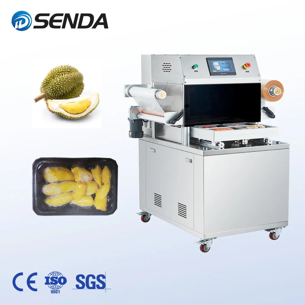Frozen Durian, Fresh Meat and Seafood Vertical Type Vacuum Skin Packing Machine