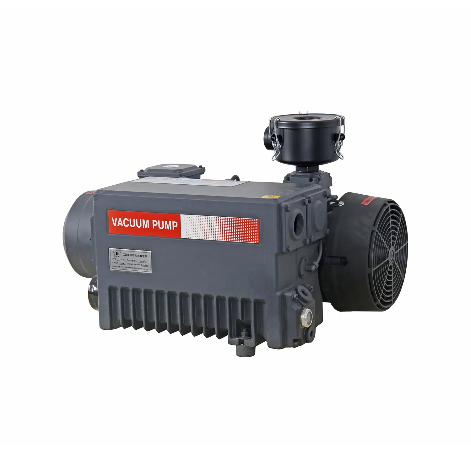 Metallurgy Oil-Lubricated Rotary Vane Vacuum Pump Single Stage Oil Sealed Industrial Vacuum Cleaners