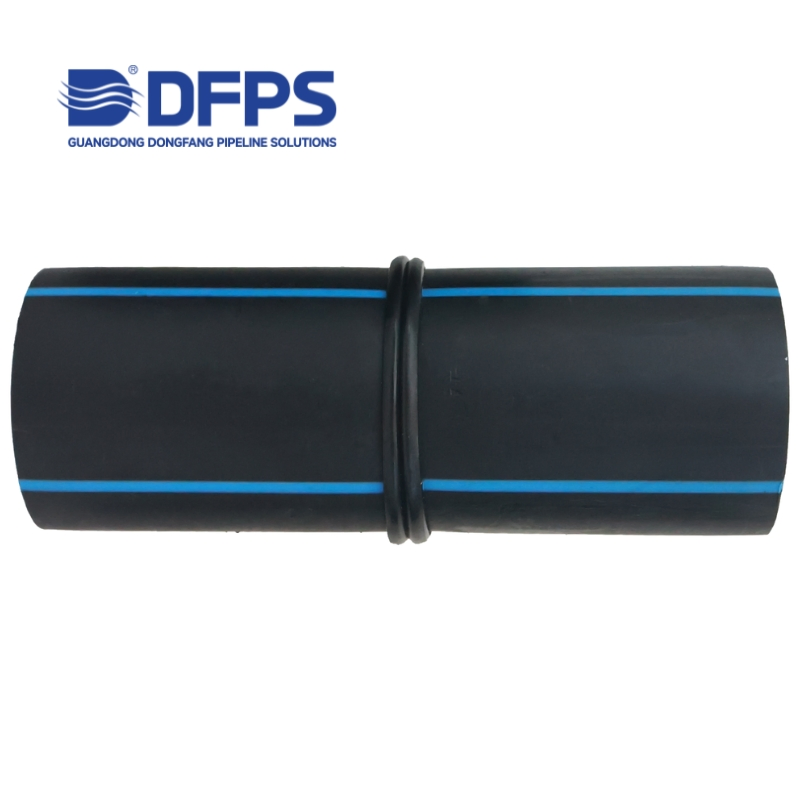 High Density Non-Toxic Odorless Polyethylene (PE) Water Supply Solid Wall Pipe