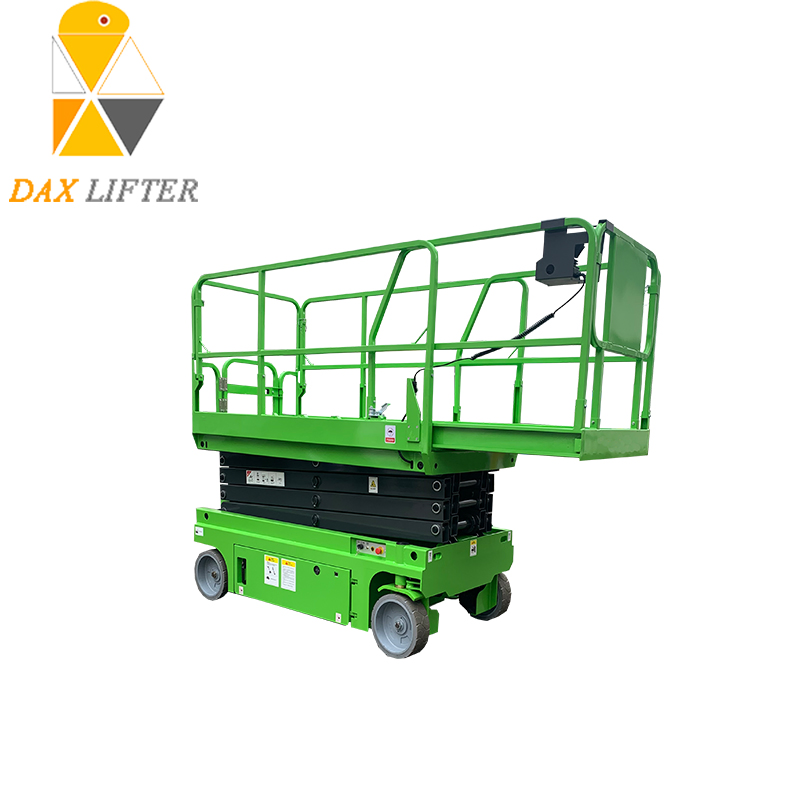 Daxlifter 6-16m Piattaforma a forbice semovente idraulica con approvazione CE