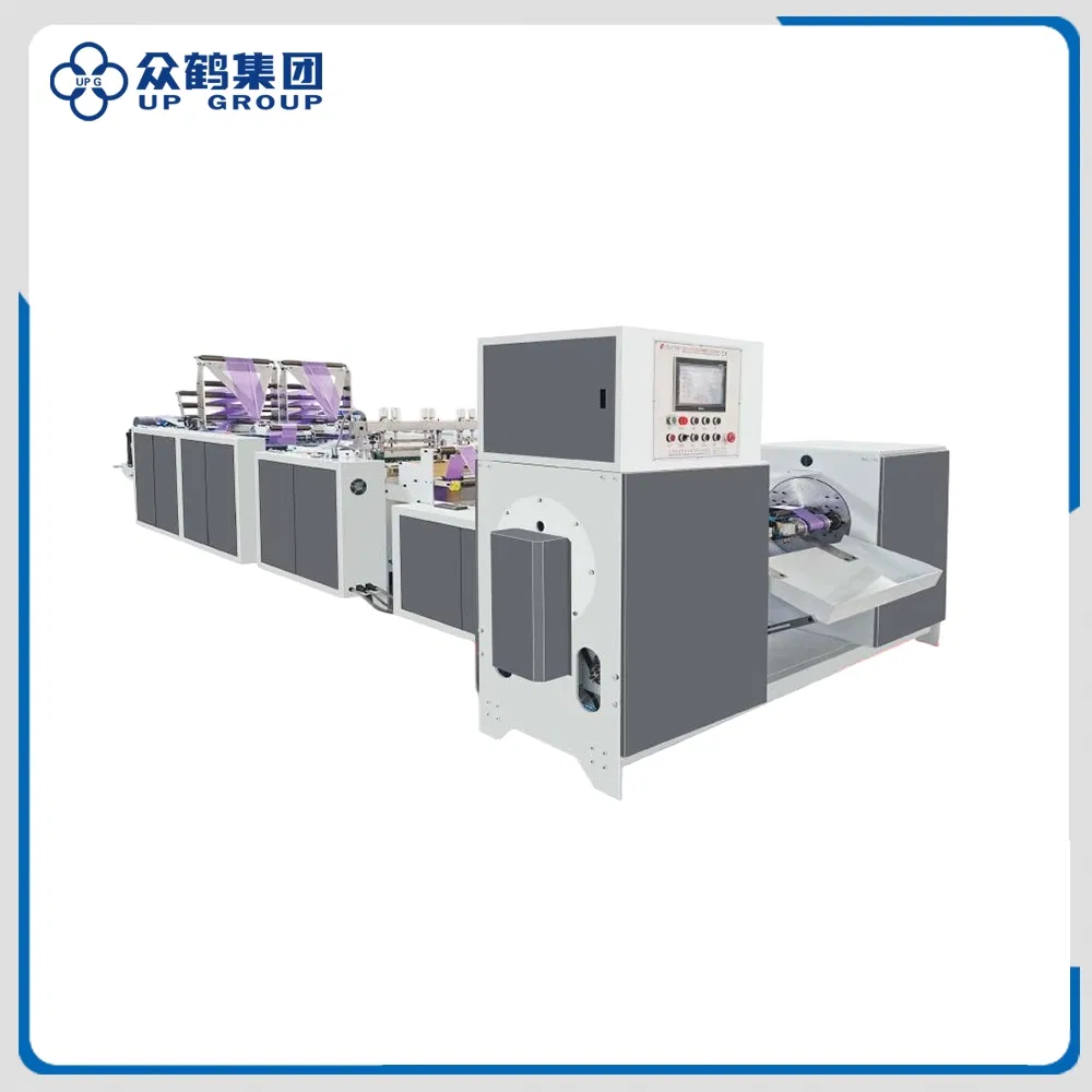 LQDSA-200x2 High Speed Star Seal Garbage Bag Making Machine with Dual Line