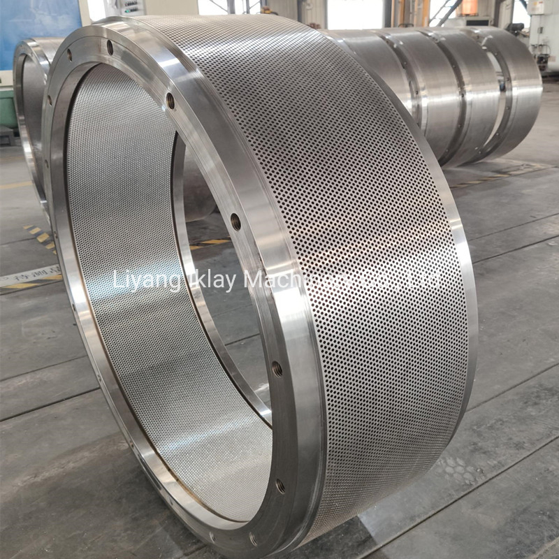 Legierter Stahl Edelstahl Ringmatrize Pelletmühlenmatrize für Holzpellettmühle / Futtermittelpelletmaschine