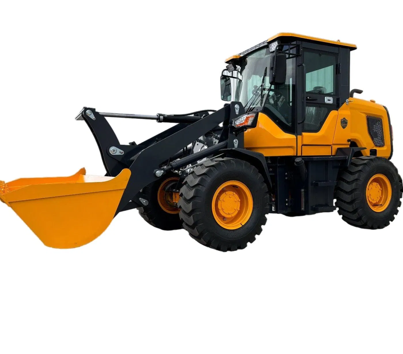 High Efficiency Wheel Loader with 265b Torque Converter, 0.25m³ Bucket, Yuchai Yn25 37kW Engine