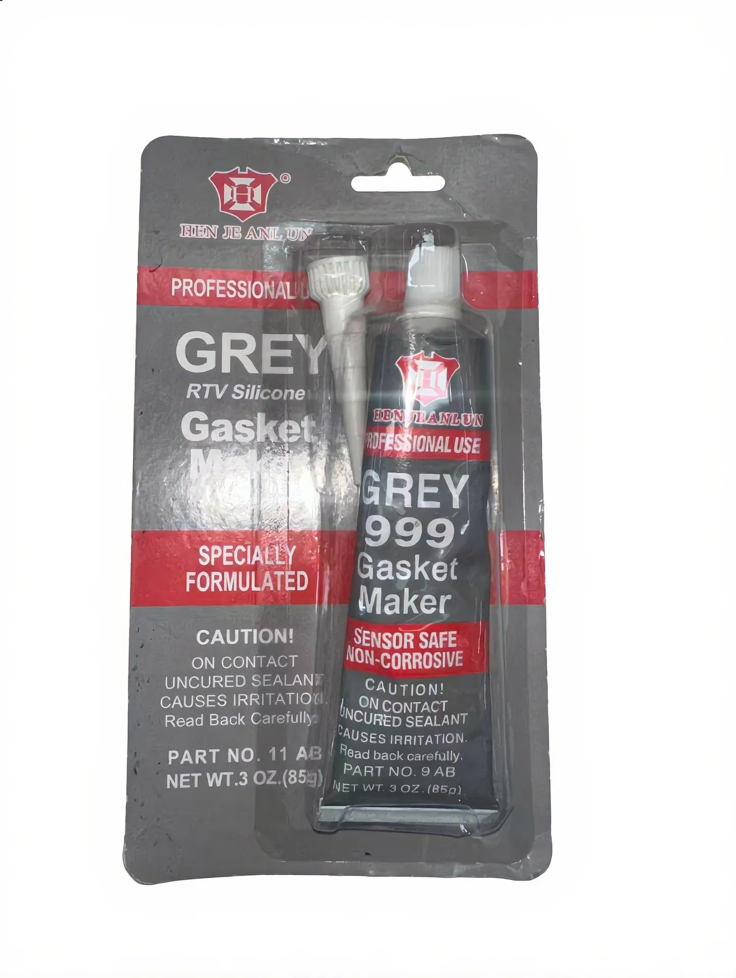 Guarnizione in silicone RTV grigio sicuro per sensori non corrosivo 85g