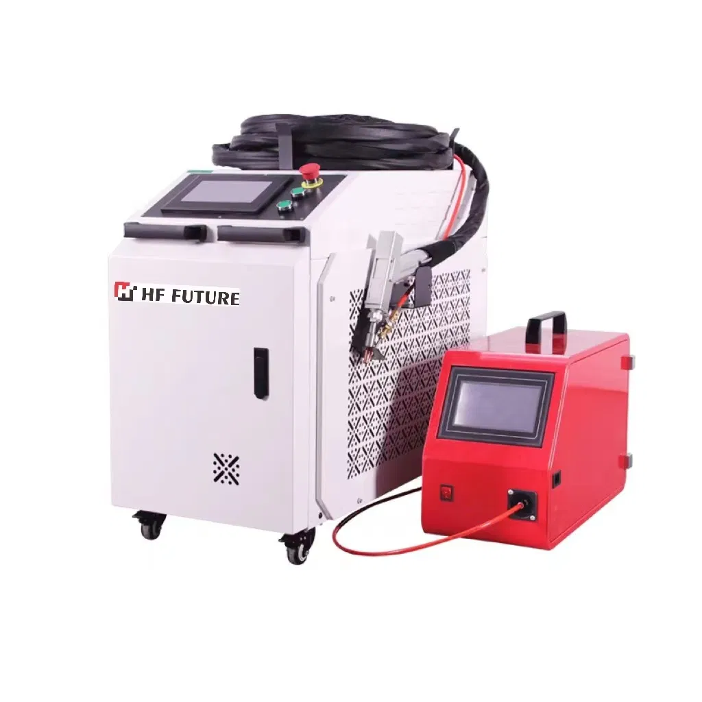 Handheld CNC Spot Welder Fiber Laser Welding Machine for CS/SS/Die Steel/Alloy Steel/Titanium/Nickel/Tin/Aluminum/Chromium/Niobium/Gold/Silver Materials