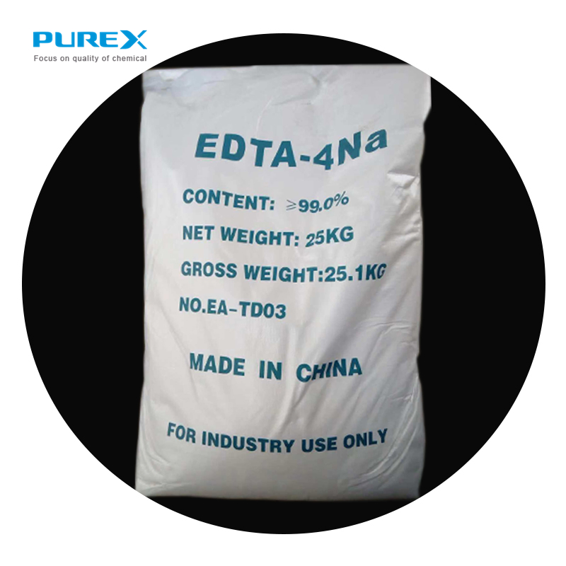 Agent chélatant EDTA Tétrasodium EDTA 4na