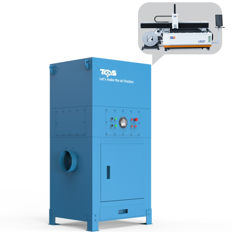 TMSC-4C User-Friendly Dust Collector Cartridge Laser Dust Collector