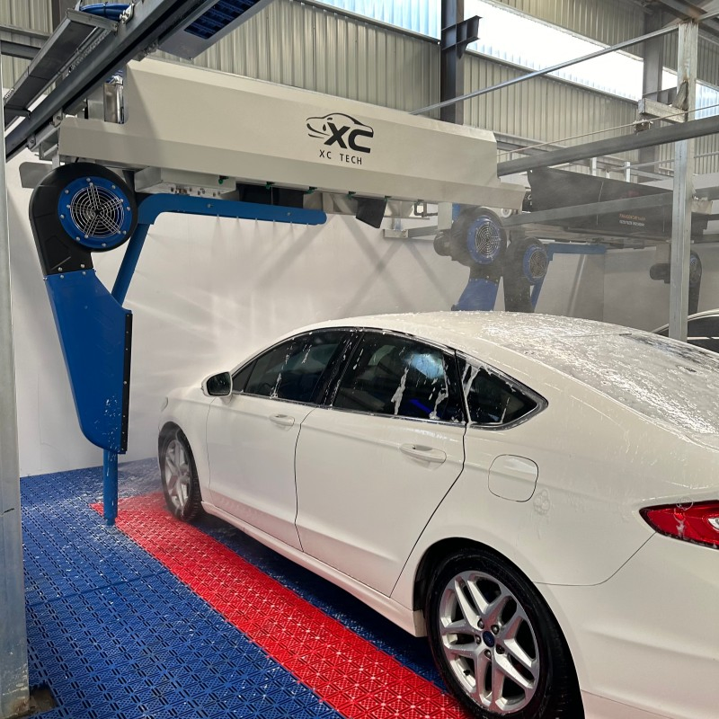 Hocheffiziente berührungslose automatische Autowaschanlage mit Wasserrecycling, Hochdruckdüsen, gewerbliche Lieferung für Malaysia Maschine