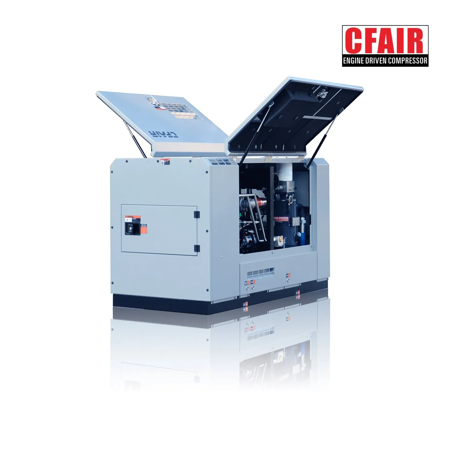100 Cfm 7 Bar Truck Mounted Diesel Screw Air Compressor