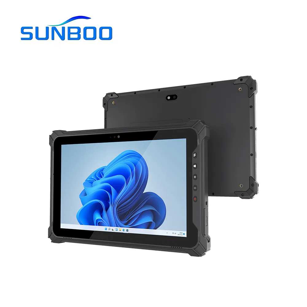 Tableta PC robusta industrial de 10" con Windows, resistente al agua, red 4G, GSM, WiFi y GPS para gestión de almacenes