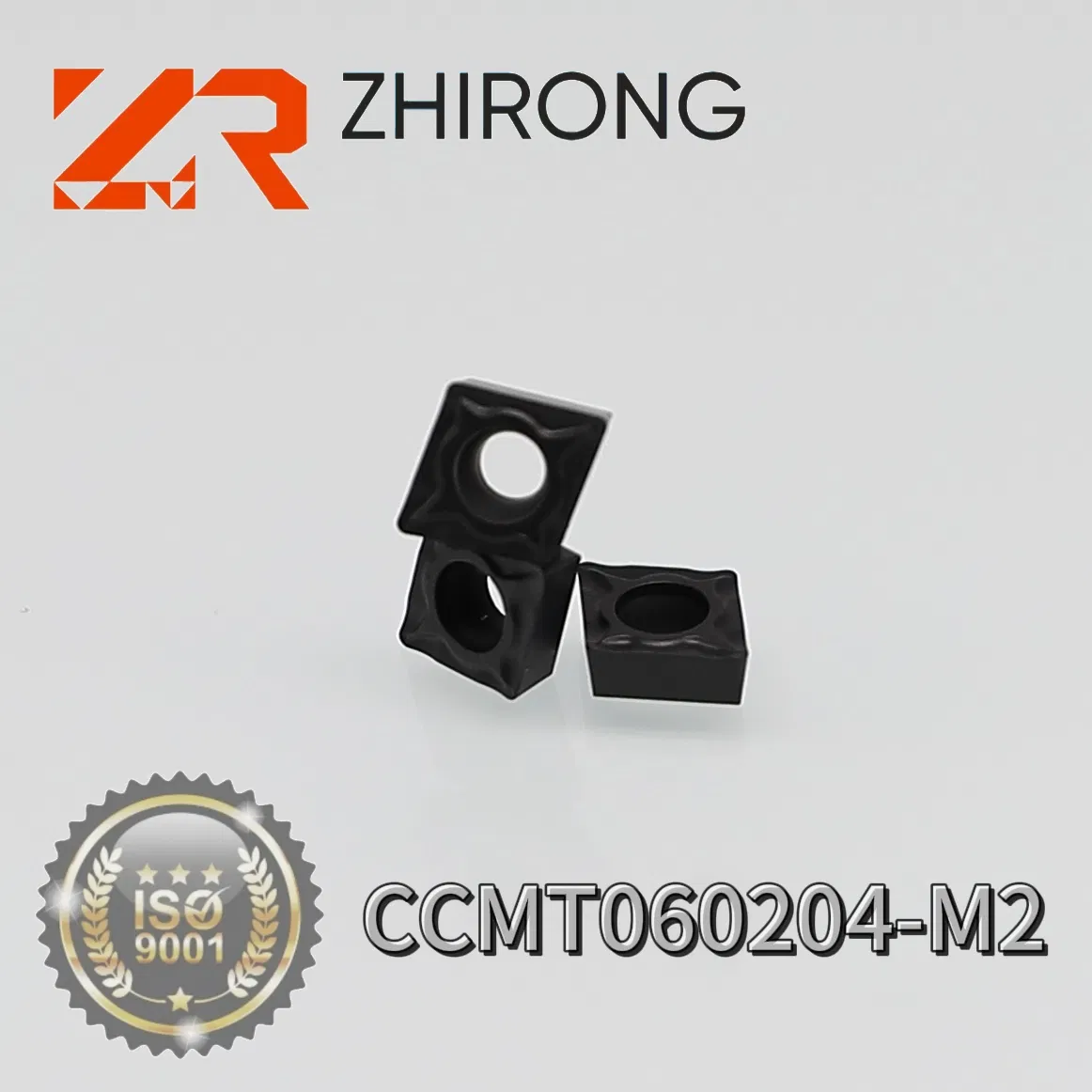 Inserti tornitura indicizzabili in metallo duro Zhirong Ccmt060204-Ma