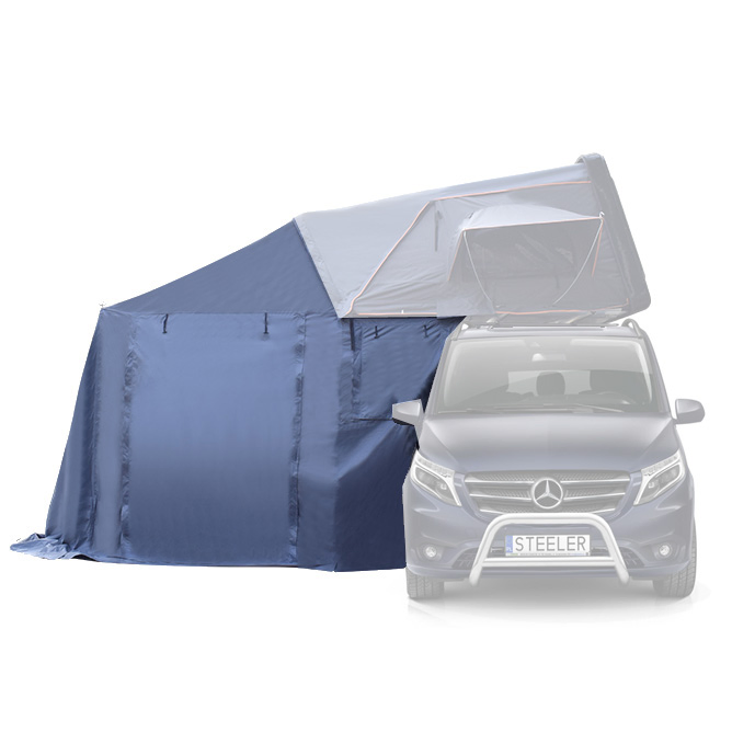 Camping Overland 4X4 OEM China ABS Clam Shell Rooftop Tent Truck Camping Canopy