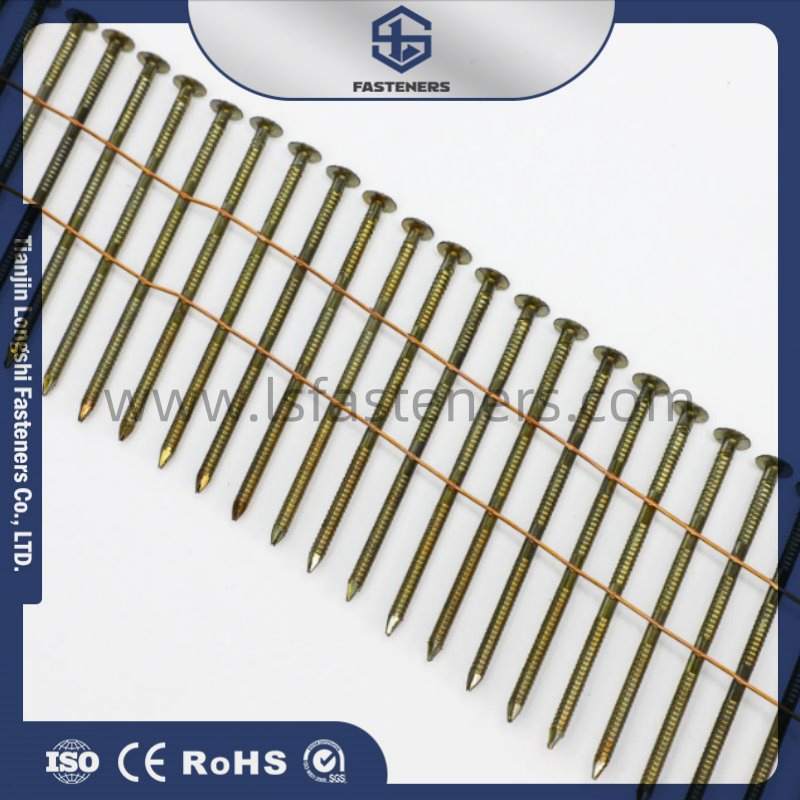 0.120X1-1/4 Q195 Galvanized Coil Roofing Nail