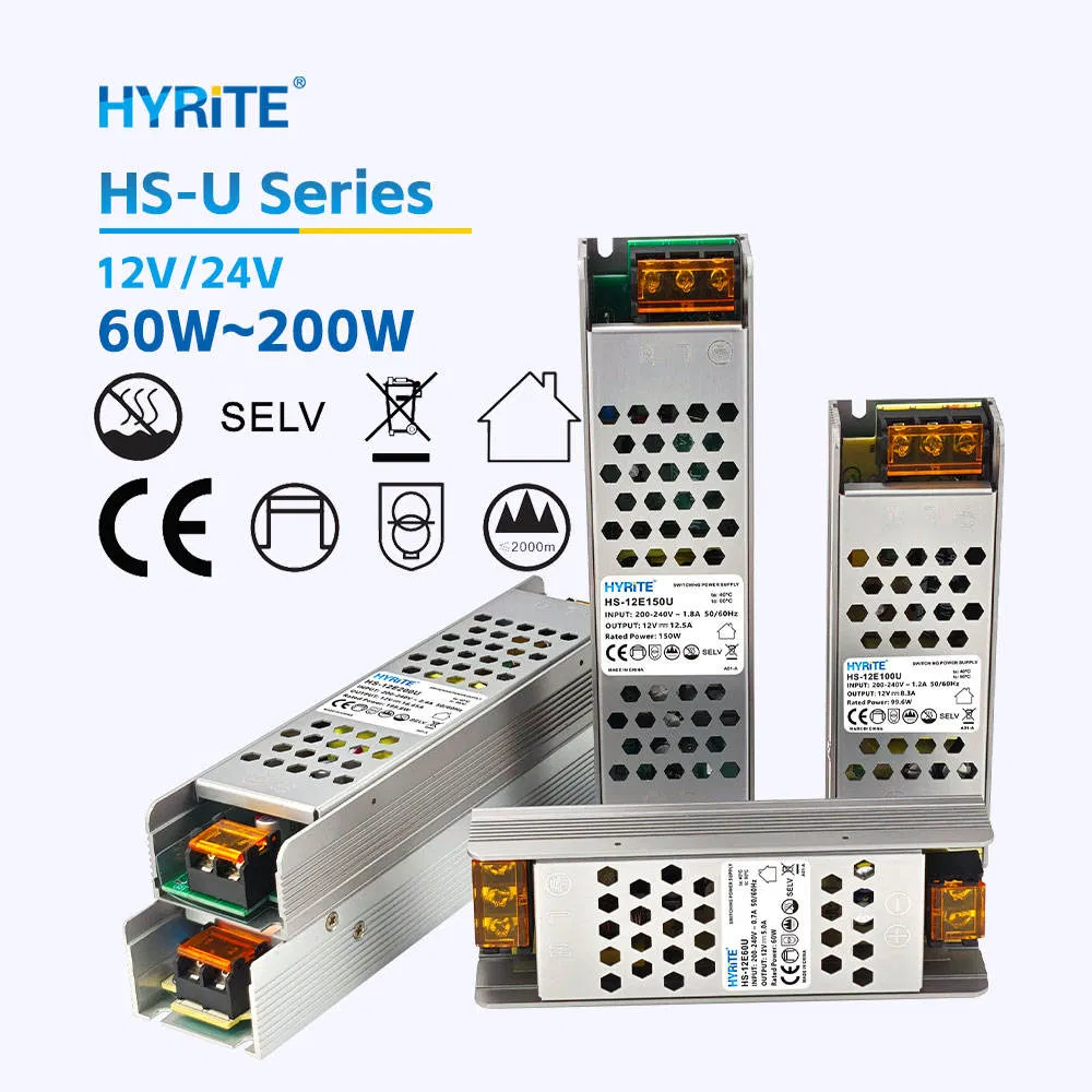 LED Driver SMPS Constant Voltage Meanwell Industrial Indoor Switching Power Supply