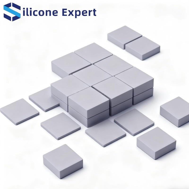 High-Temperature Solid Silicone Rubber Strips for Industrial Sealing and Gasket Applications
