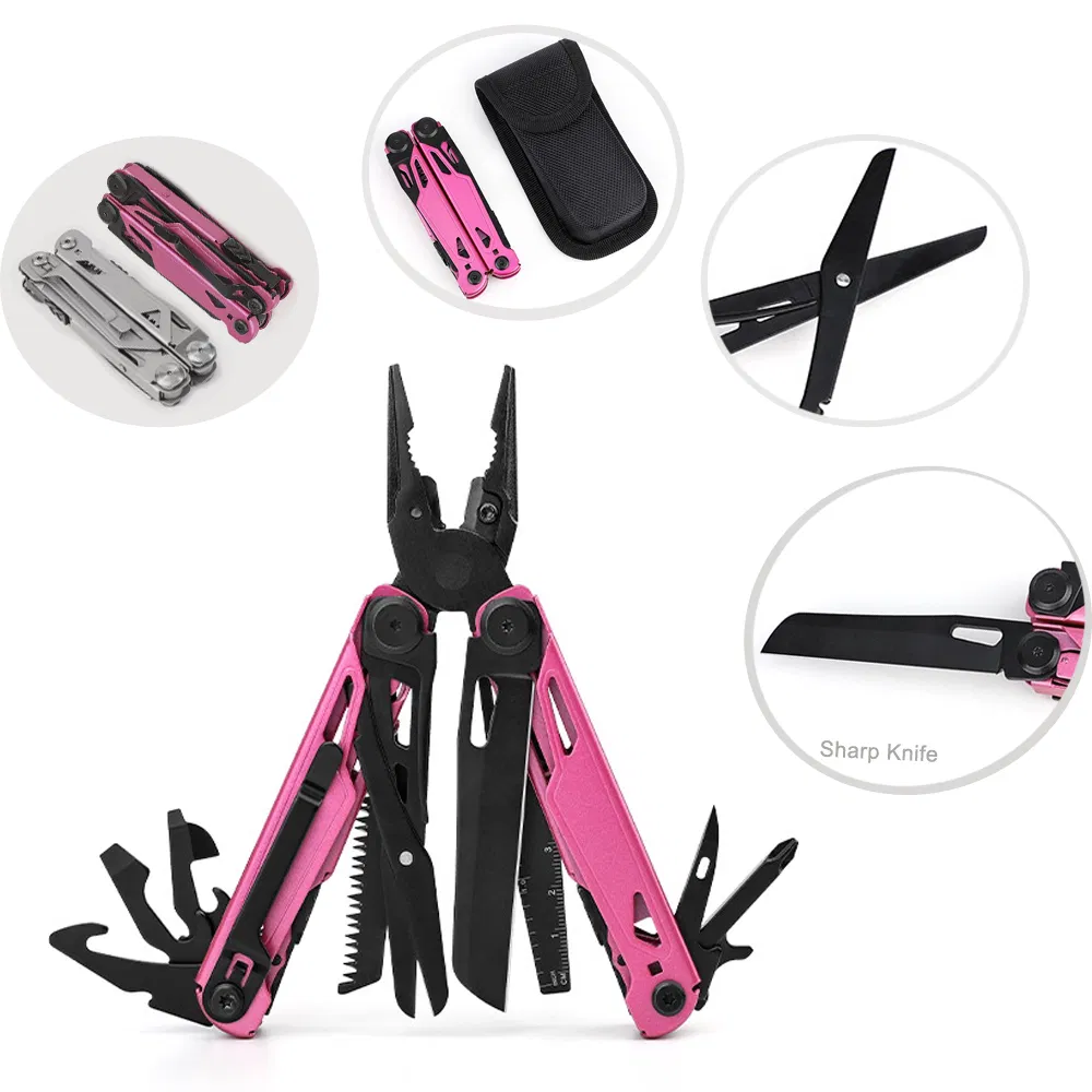 15 in 1 Stainless Steel Multifunction Locking Pliers Multi Tool
