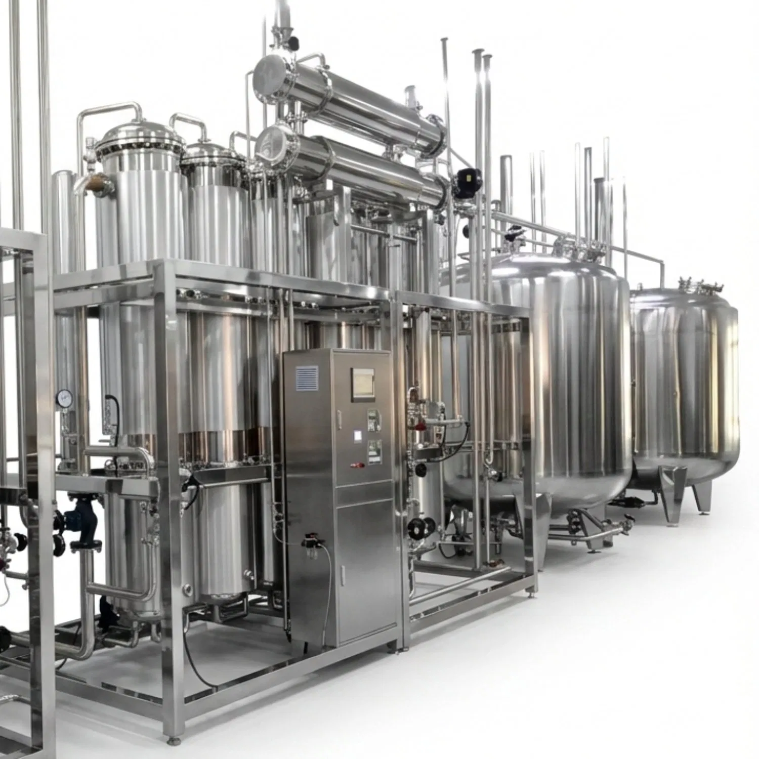 Système de production d'eau distillée à usage pharmaceutique