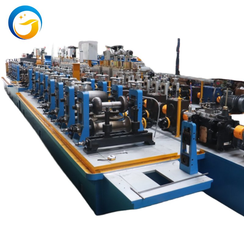 Steel Pipe Forming Machine Making Ss CS Decoration Round Square Metal Tube