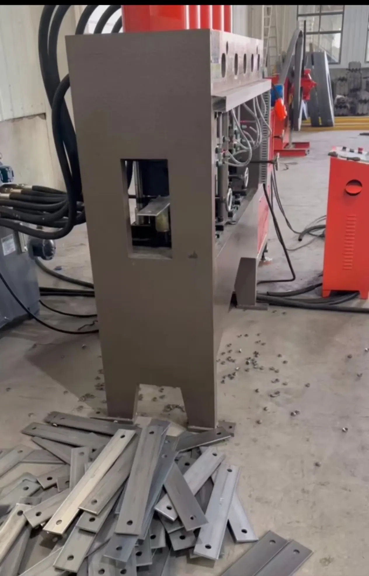 Fully Automatic Punching, Cutting and Printing Machine for Production of Power Iron Accessories and Power Fittings