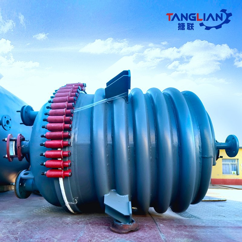 Half Pipe Coil Chemical Tank Stainless Steel Glass Lined Reactor