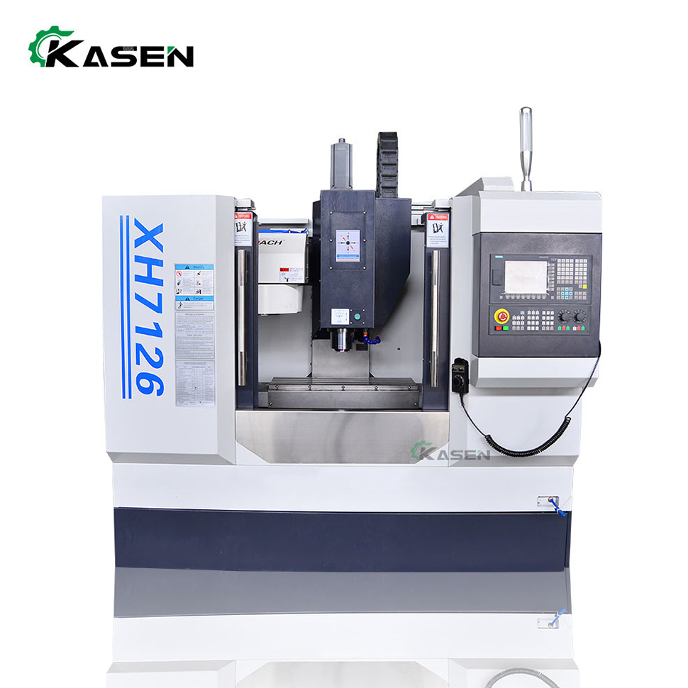 Fanuc System Xh7126 3axis Vertical CNC Milling Machine Vertical Machining Center