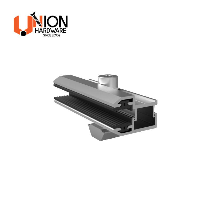 Aluminum Thin Film Solar End Clamp Mounting Clamps