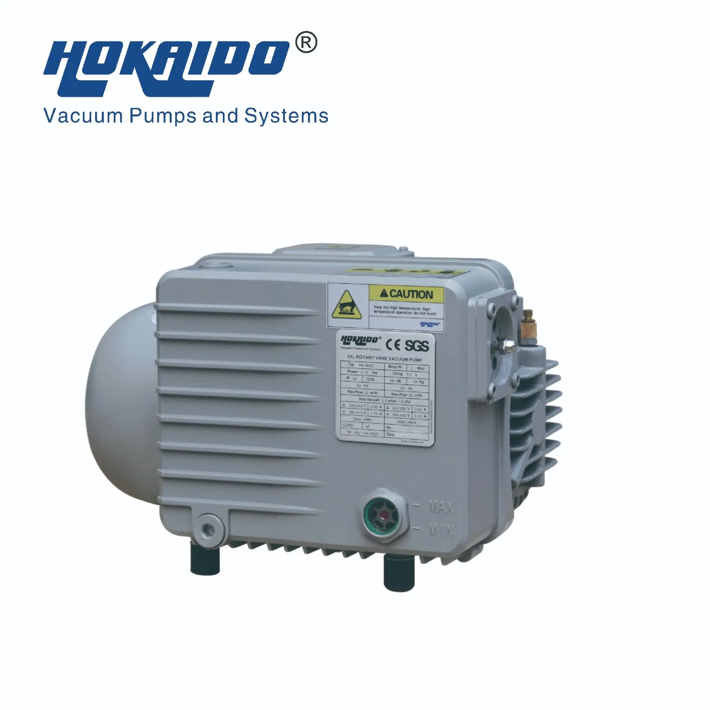 Industrial Oil Lubricated Rotary Vane Vacuum Pump 50/60Hz