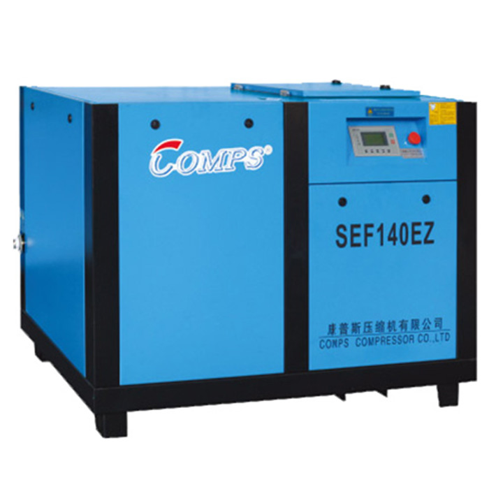 SEF140EZ Fixed Electric Driven Industrial Twin-Screw Air Compressor