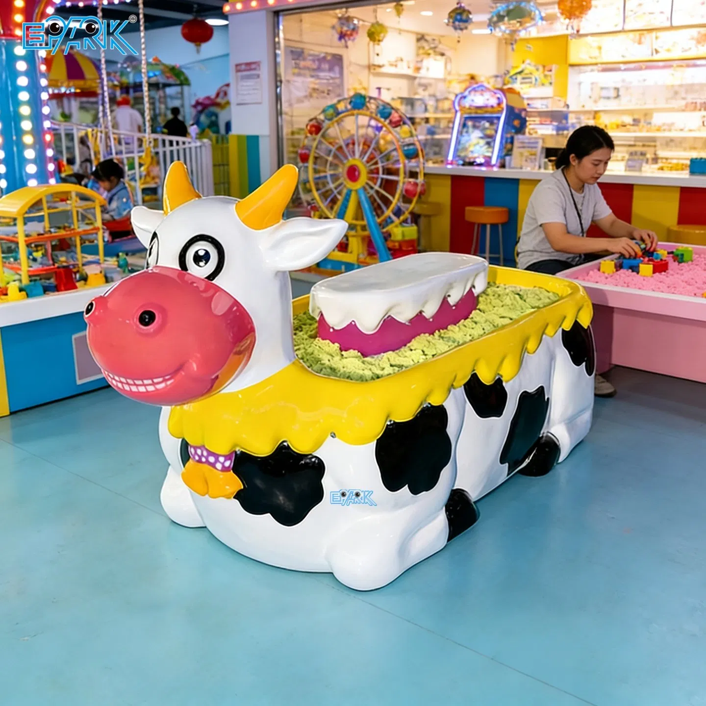 Interactive Kids Cow Sand Table