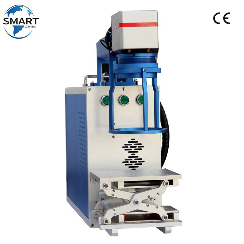 30W Portable Laser Marking Machine for Metal Material with CE
