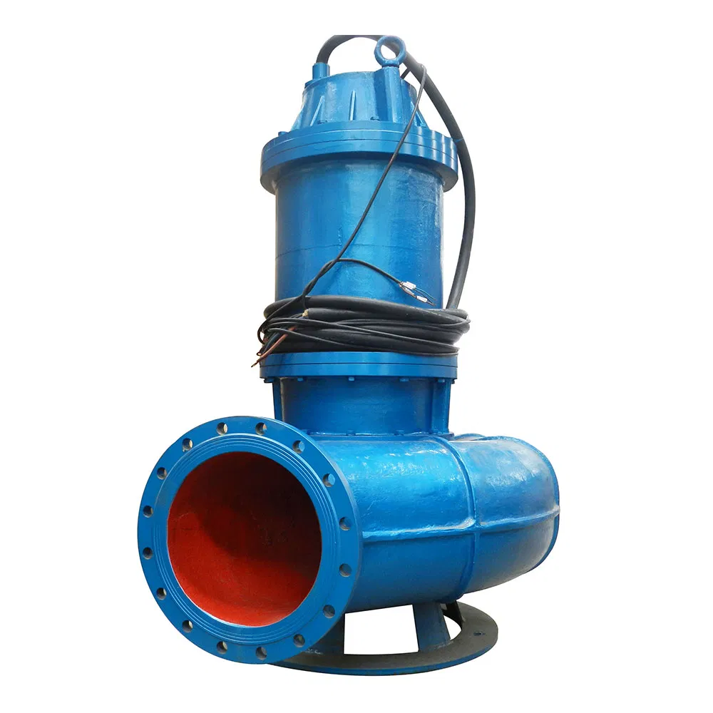 80m3/H 100m3h 600m3h 1500m3/H Electric Waste Water Submersible Sewage Pump