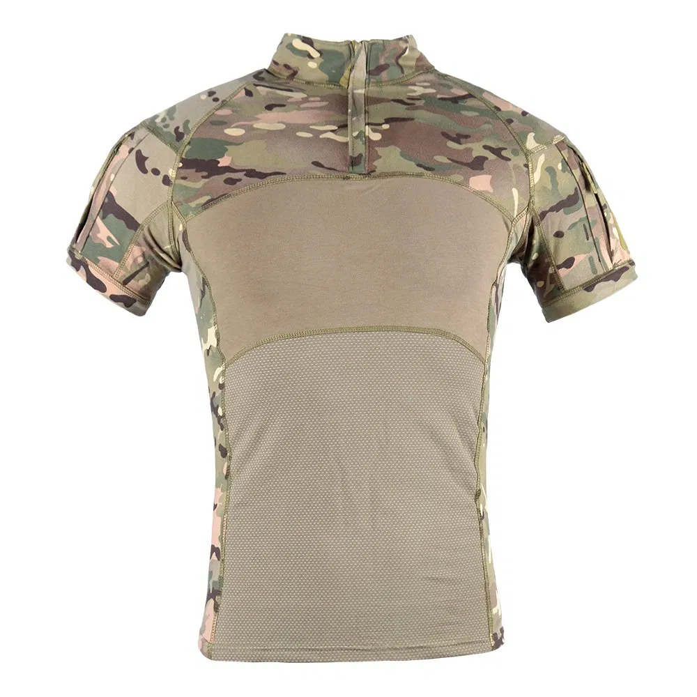 Camouflage Uniform Frog Shirt Outdoor Training Tactical T Shirt